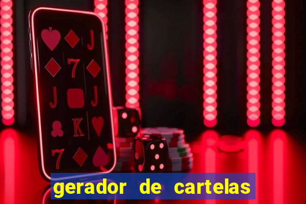 gerador de cartelas de bingo 1 a 99